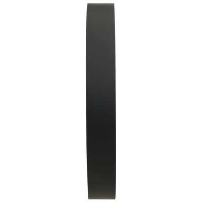 vidaXL Fluorescencyjny zegar ścienny, czarny, 30 cm