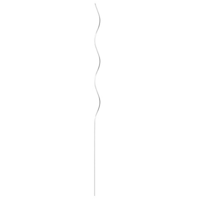 Spiralne podpórki do roślin, 50 szt, 110 cm, stal galwanizowana