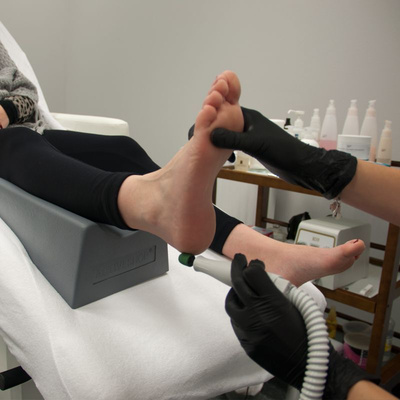 Podnóżek do pedicure Activ Podo szary  131958
