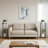 Stojak na rośliny 2 szt. Betonowy Szary 30 x 30 x 100 cm