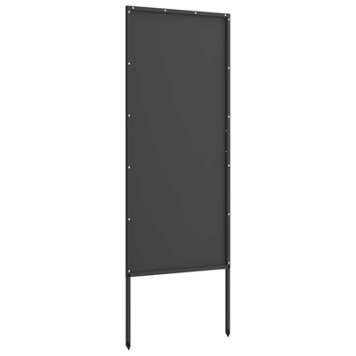 Ekran zapewniający prywatność w ogrodzie Czarny 50 x 140 cm