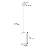 Lampa wisząca K-5631 z serii INGA