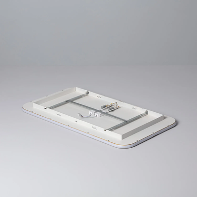 Plafon LED 60W Prostokątny Złoty CCT 3000K/4000K/6000K 110x70cm Abruzzo Angelo