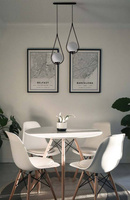 Lampa wisząca K-4771 z serii NEVE BLACK