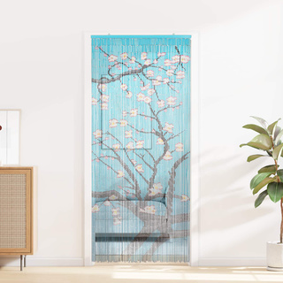 Firanka na drzwi przeciw owadom wielokolorowy 200 x 90 cm