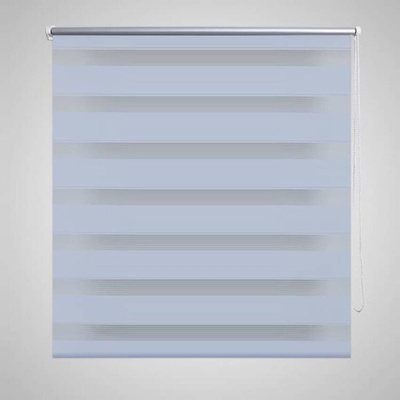 Roleta Zebra 120 x 175 cm Biała