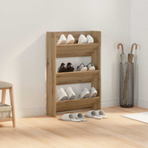 Szafka na buty 60 x 18 x 90 cm Materiał drewnopochodny