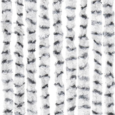 Zasłona przeciwko owadom, jasnoszaro-ciemnoszara, 90x200 cm