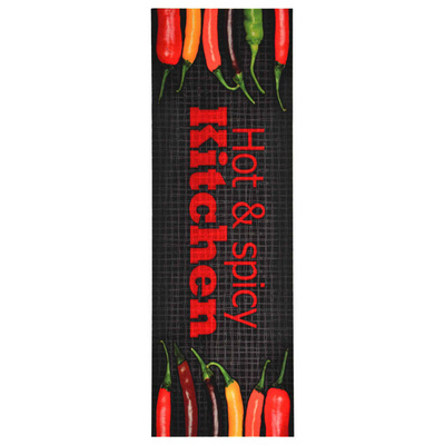 vidaXL Kuchenny dywanik podłogowy Hot & Spicy, 60x300 cm