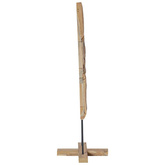 Choinka z podstawą Brązowy 120 cm Lite drewno tekowe