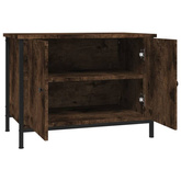 vidaXL Szafka pod TV, przydymiony dąb, 60x35x45 cm