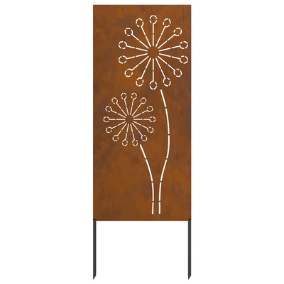 Ekran zapewniający prywatność w ogrodzie Rdzawy 50 x 140 cm