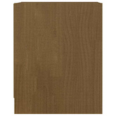 Szafki nocne, 2 szt., miodowe, 35,5x33,5x41,5, drewno sosnowe