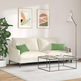Poduszki na sofę 2 pcs jasnozielony 50 x 30 cm