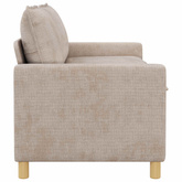 Sofa Beżowy 156 x 81 x 87,5 cm Poliester