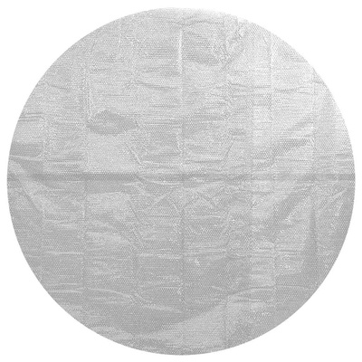 Pływająca folia solarna z PE, 527 cm, szara