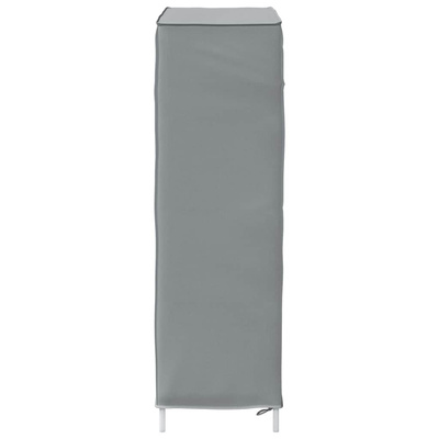 Szafka na buty Szara 60,5x30x97 cm Tkanina Non-woven