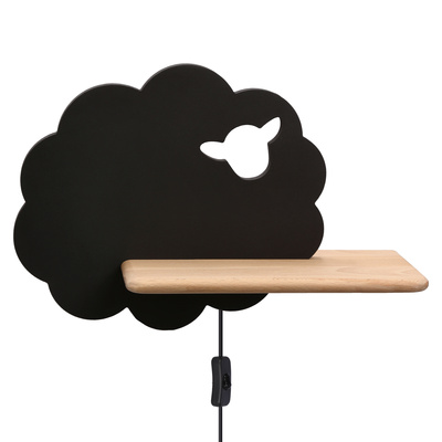 Półka podświetlana LED 5W 4000K IQ Kids Sheep czarny 21-85122