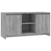 Szafka pod TV, szary dąb sonoma, 102x37,5x52,5 cm vidaXL