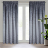 Zasłona Daria stalowa 140x270