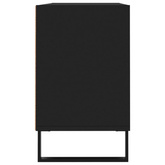 vidaXL Szafka pod TV, czarna, 103,5x30x50 cm, materiał drewnopochodny