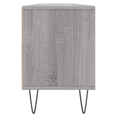 vidaXL Szafka pod TV, szary dąb sonoma, 150x30x44,5 cm w kolorze cm