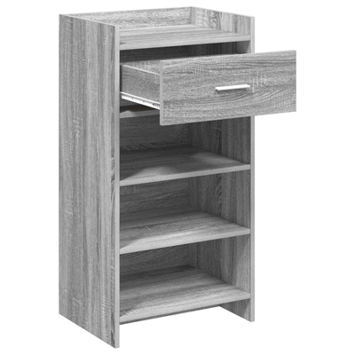 Szafka na buty Szary Sonoma 48 x 36 x 92 cm Drewno inżynieryjne