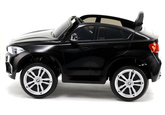 Auto na Akumulator BMW X6 Czarne Skóra, EVA