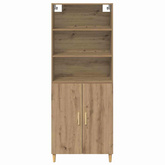 Highboard Dąb rzemieślniczy 69,5 x 32,5 x 180 cm