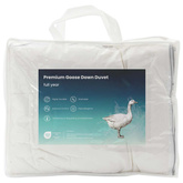 Kołdra FULDA 140 x 220 cm 4 pory roku 210 GSM 90% puch gęsi