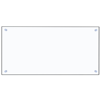 Panel ochronny do kuchni, przezroczysty, 80x40 cm, szkło