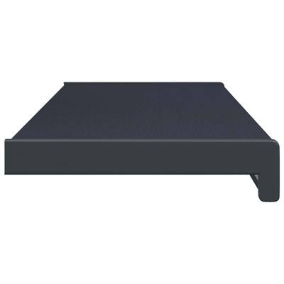 Parapet okienny Antracytowy z rysunkiem drewna 80 x 20 x 4,5 cm