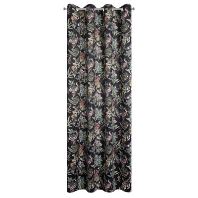 Zasłona Becky czarna 140x250