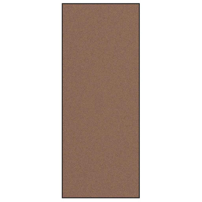 Dywanik wejściowy Brązowy i czarny 120 x 300 cm 100% poliamid