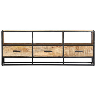 vidaXL Szafka pod TV, 120 x 30 x 45 cm, z litego drewna mango
