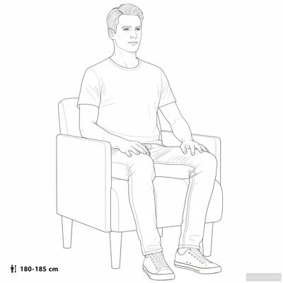 Sofa Fotel z Podłokietnikami Ciemnoszary 55 cm Aksamit
