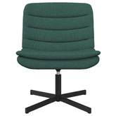 Fotel obrotowy Ciemna zieleń 63 x 75 x 76 cm tkanina