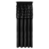 Zasłona Aura czarna 140x270