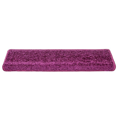Maty na schody 10 szt. 65x21x4 cm Fioletowe prostokątne krawędzie