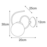 Kinkiet K-5352 z serii NELA