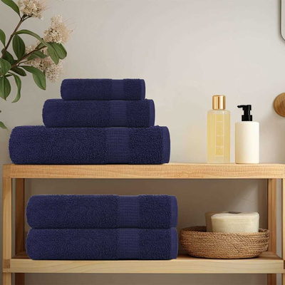 Ręczniki do rąk FROGN 4 szt. Granatowy 50x100 cm 360 g/m?
