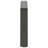 Nogi do stolika kawowego w kształcie litery V 2 szt. Antracyt 70x(30-31,3) cm Stal
