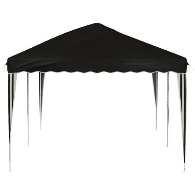 Namiot imprezowy rozkładany 575 x 290 x 245 cm Czarny