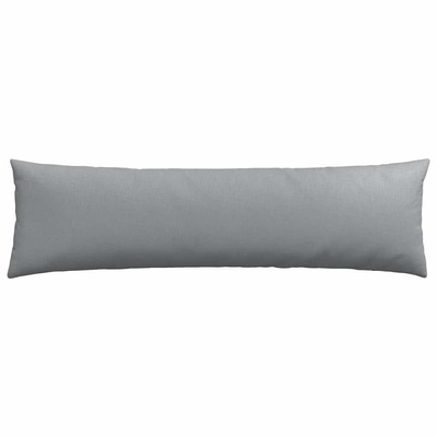 Poduszki na sofę 2 pcs Jasnoszary 145 x 40 cm tkanina
