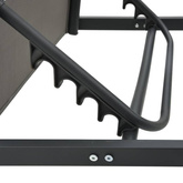 vidaXL Leżak, aluminium i tworzywo textilene