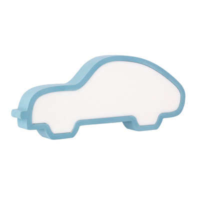 car lampa stołowa dla dziecka led iq kids niebieski