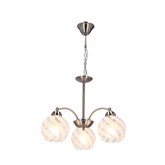 baida lampa wisząca satynowa klosz matowo transparentny 33-16409