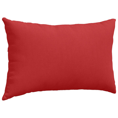 Poduszki na sofę 2 pcs Czerwony 50 x 30 cm tkanina