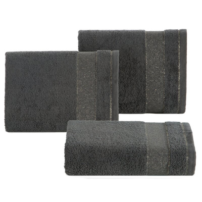 Ręcznik Nessy stalowy 70x140