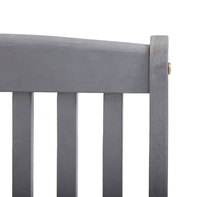 vidaXL Składane krzesła ogrodowe, 2 szt., z poduszkami, akacjowe wariant 4